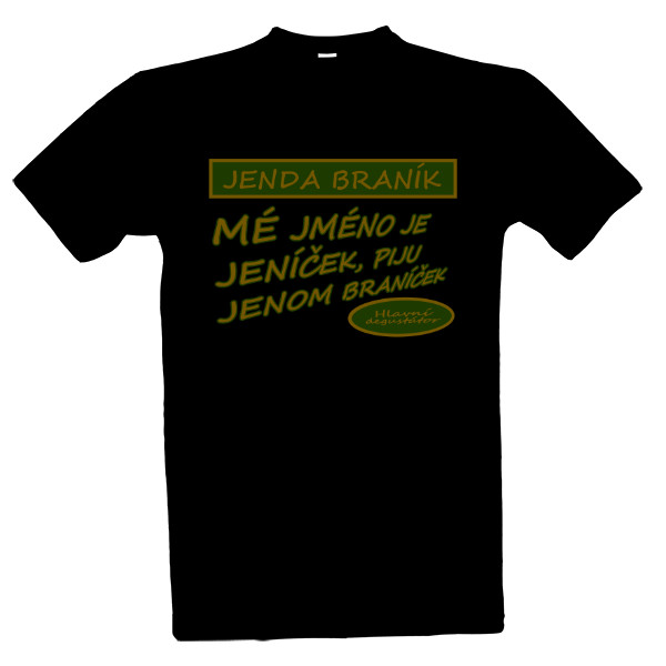Tričko s potiskem Jenda Braník